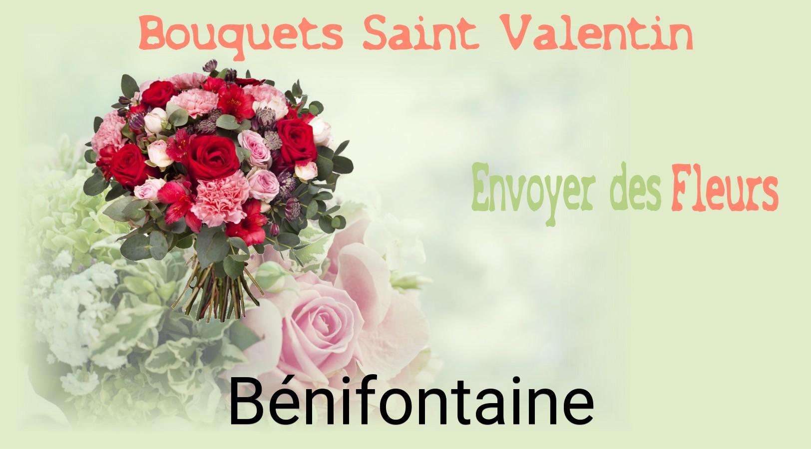 Roses de Saint-Valentin livrées à Bénifontaine